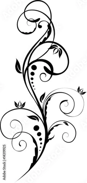 Obraz floral element for design