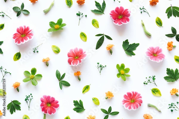 Obraz Colorful Floral Pattern