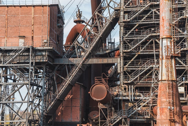 Obraz Old industrial complex