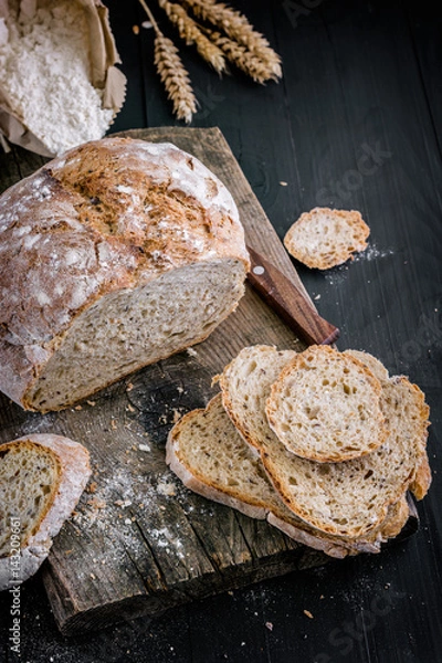 Obraz Bread With Chia Seeds
