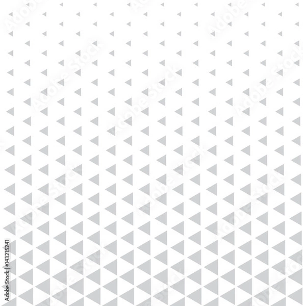 Fototapeta geometric triangle halftone minimal pattern vector background
