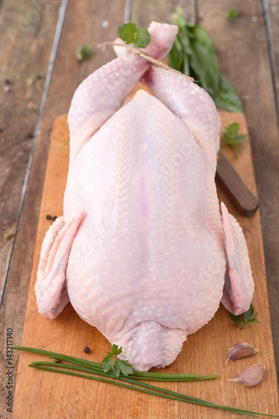 Obraz Frisches Hähnchen