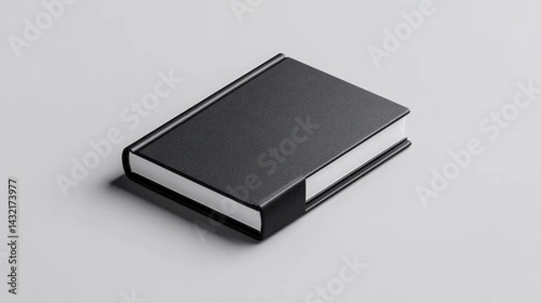 Obraz Blank black book cover