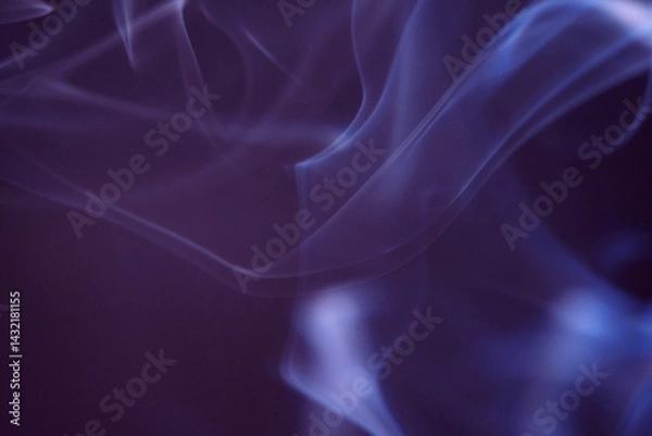 Obraz Close up shot of smoke abstract as background