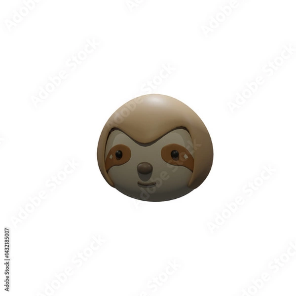 Fototapeta 3d, design, illustration, animal, art, toy, vector, cartoon, background, cute, model, render, isolated, concept, realistic, birthday, collection, party, decoration, set, nature, modern, icon, happy