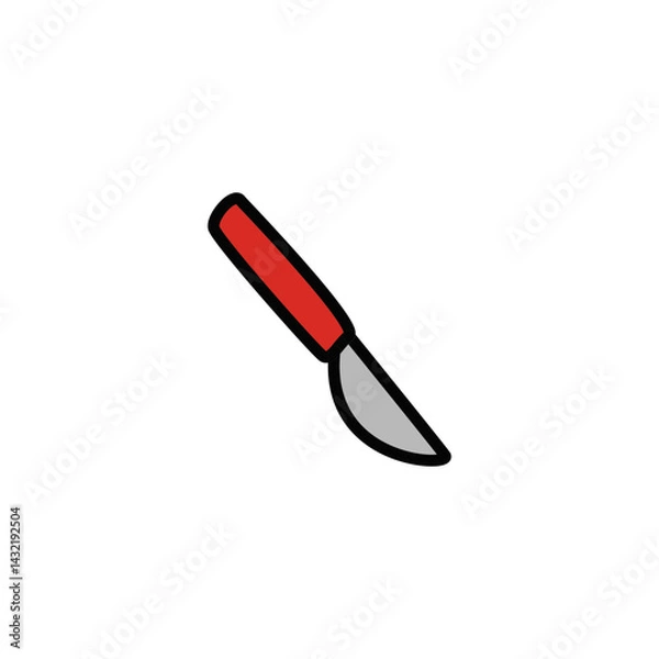 Obraz Knife icon design vector illustration