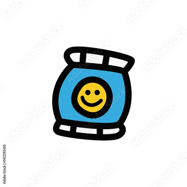 Obraz Snack icon design vector illustration
