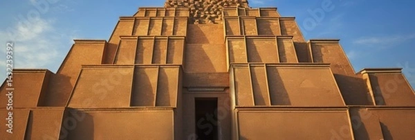 Fototapeta sumerian architecture