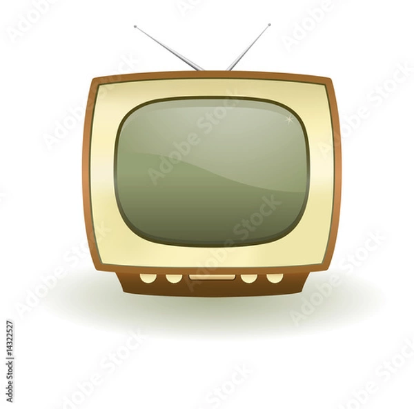 Obraz retro tv