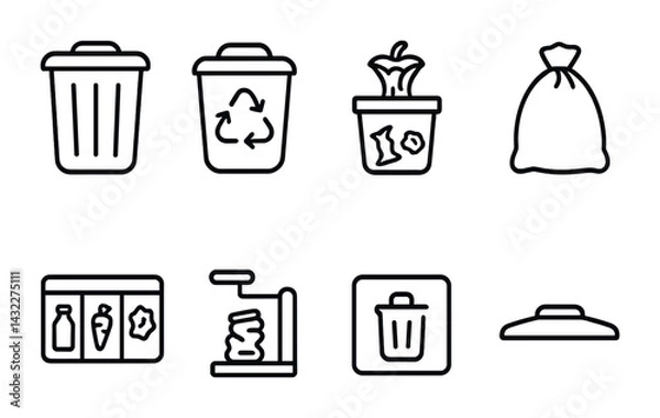 Obraz recycle bin icon