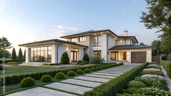 Obraz house on the hill