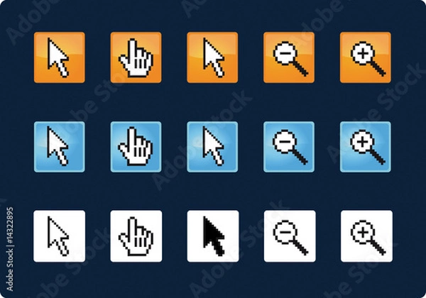 Obraz icons - pointer