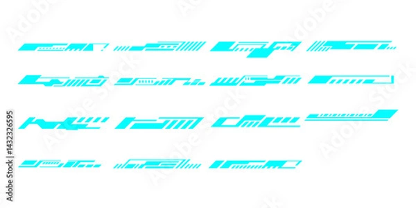 Fototapeta Sci-Fi Futuristic Tech