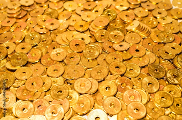 Obraz 大量の五円玉