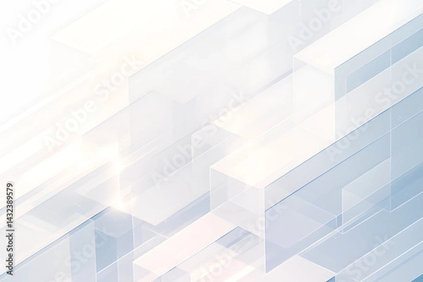 Obraz 未来的・幾何学的な図形の背景