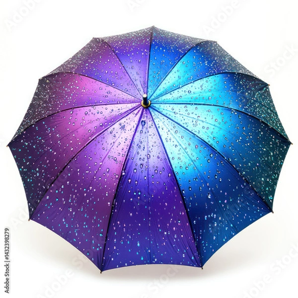Fototapeta umbrella isolated on white background