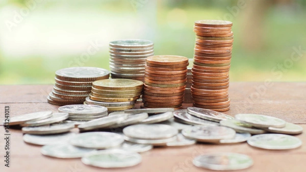 Obraz stack of coin