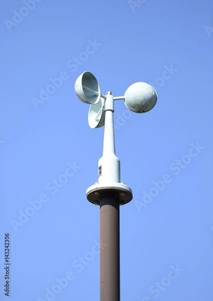 Obraz 公園の風杯型風速計