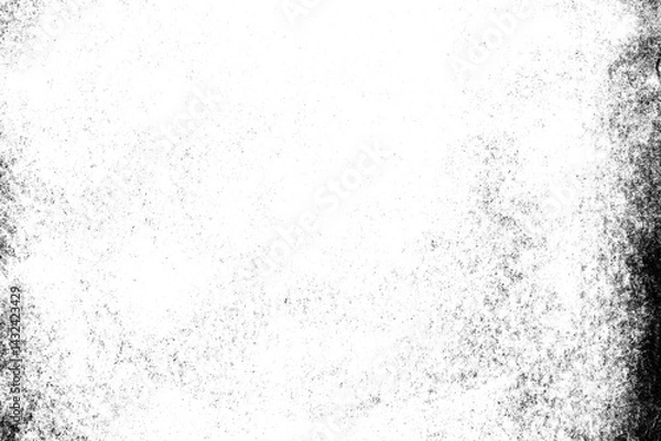 Fototapeta Abstract grunge black and white distressed texture background
