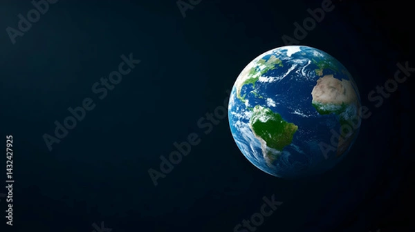 Fototapeta essence of Earth Hour emphasizing global solidarity and dedication of individuals to decrease energy usage and promote environmental awareness