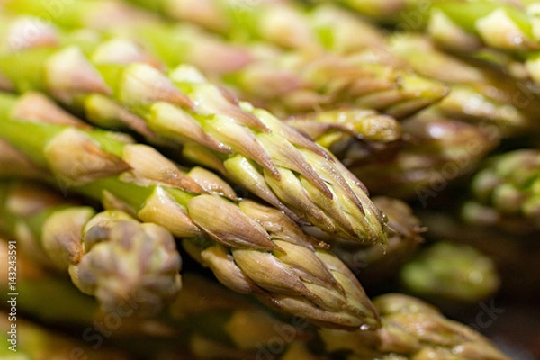 Fototapeta grüner Spargel