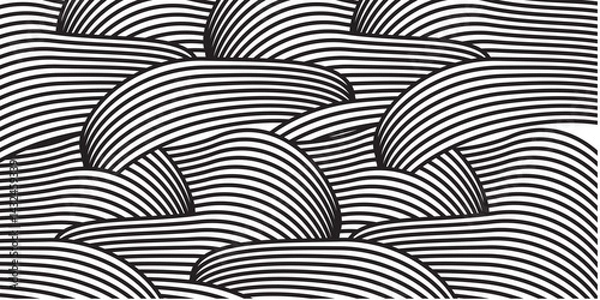Fototapeta luxury black line background line pattern cool simple
