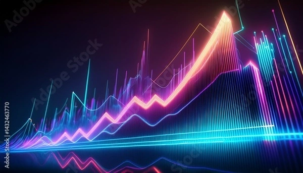 Fototapeta Infographics make data memorable and engaging.  