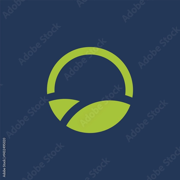 Obraz agriculture concept logo design vector template