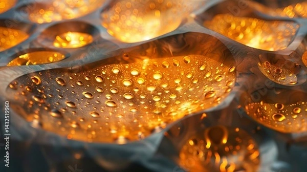Obraz green technology concept. Close-up bio-solar photography image