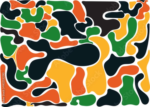 Obraz Abtract Color, Print, wallpaper, pattern background and Adobe illustrator artwork	
