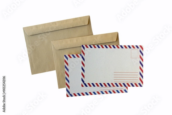 Obraz postcard and envelope