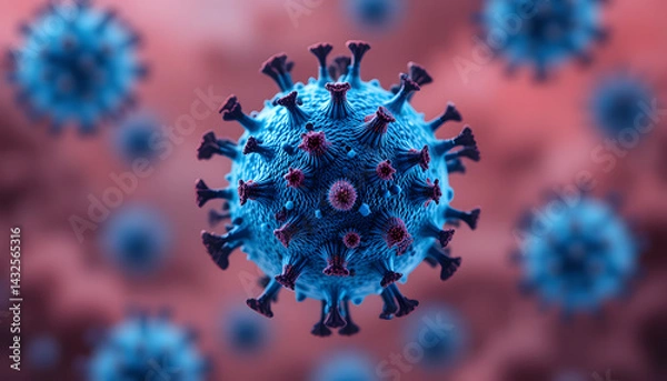 Fototapeta virus