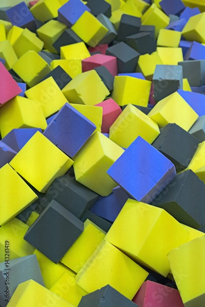 Fototapeta Soft blocks.