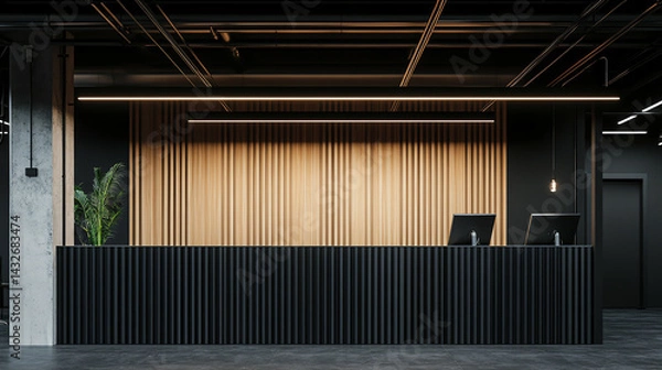 Fototapeta Modern Business Team Collaboration on Digital Project