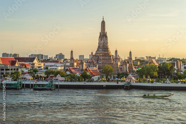 Obraz River view bangkok
