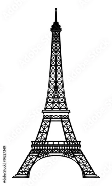 Obraz Zwiedzanie Eiffla – Wieża Eiffla