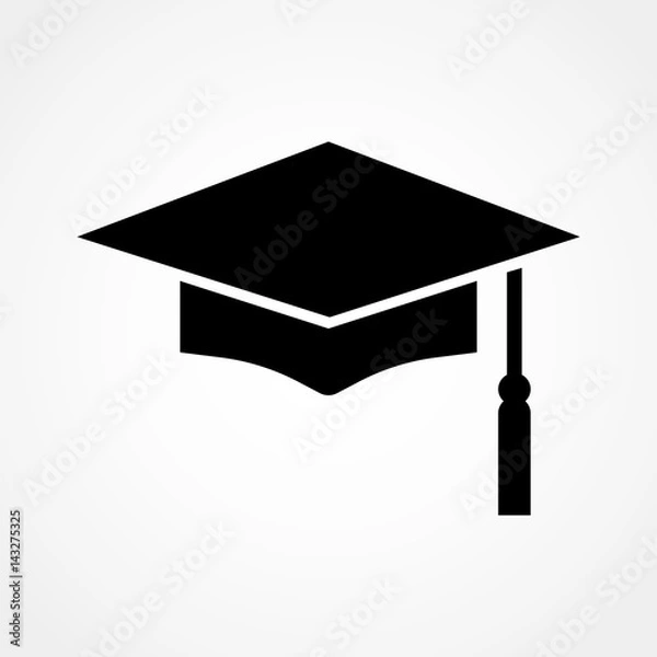 Obraz Graduation cap icon