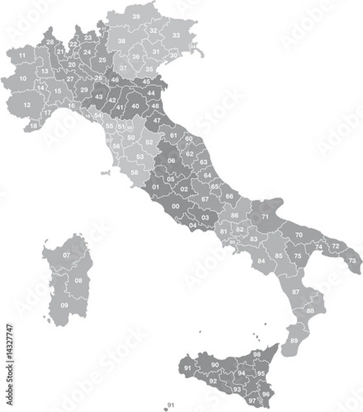 Obraz Italy_2_grey