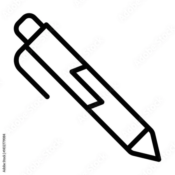 Obraz Pen Vetor Line Icon Design