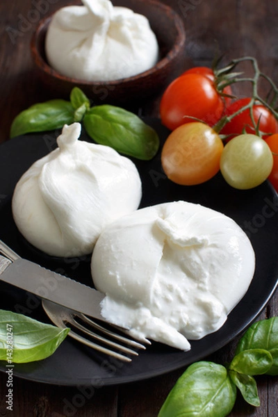 Fototapeta Włoski ser serowy