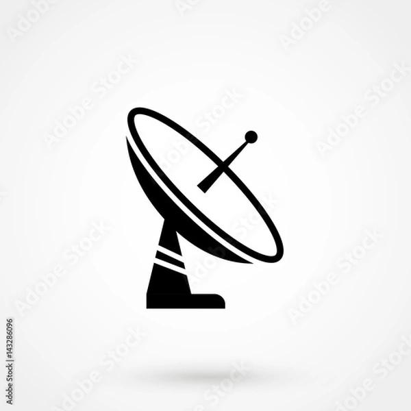 Obraz satellite dish icon