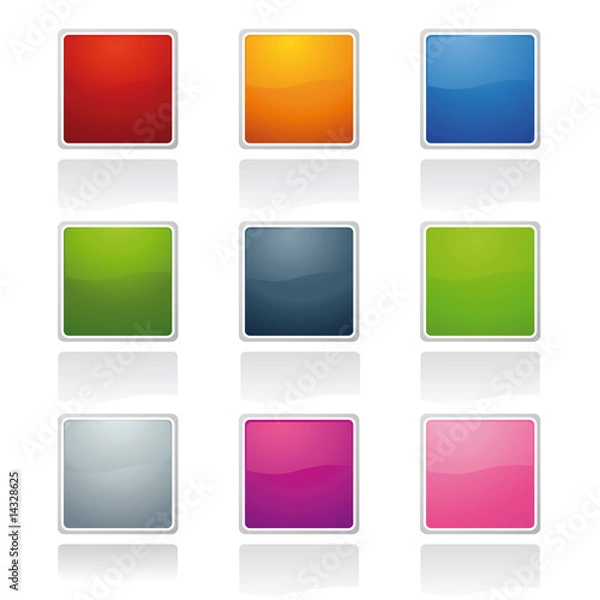 Obraz colorful icons
