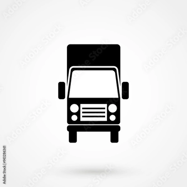 Obraz Vector icon of a truck