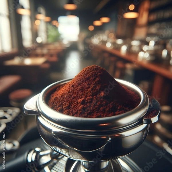 Obraz Portafilter Coffee Creates the Ideal Espresso Flavor