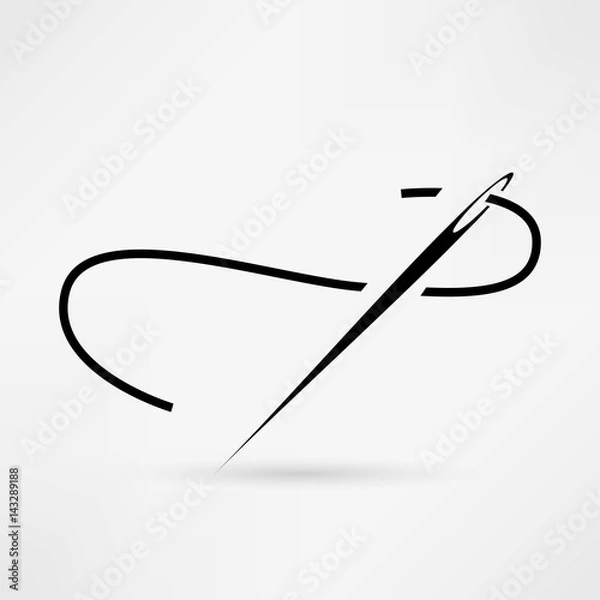 Fototapeta Needle Icon