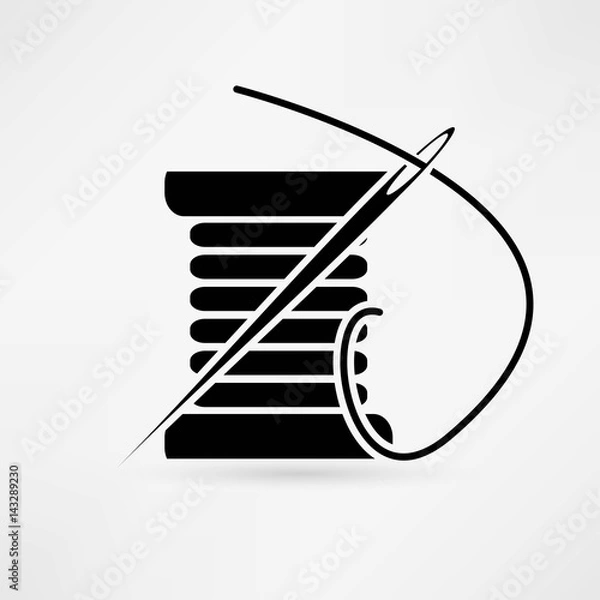 Fototapeta Needle Icon