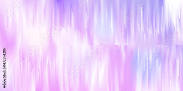 Fototapeta A delicate vector illustration of a lilac and pink abstract glass distortion background with soft, pastel hues. Ideal for feminine aesthetics, branding, and dreamy artistic compositions.