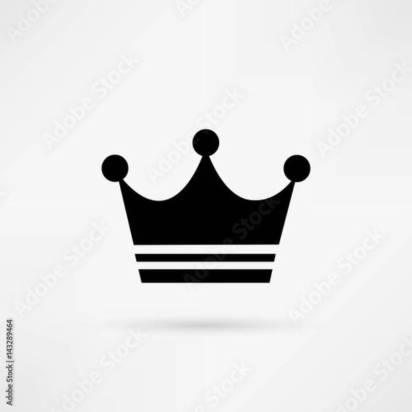Fototapeta crown Icon