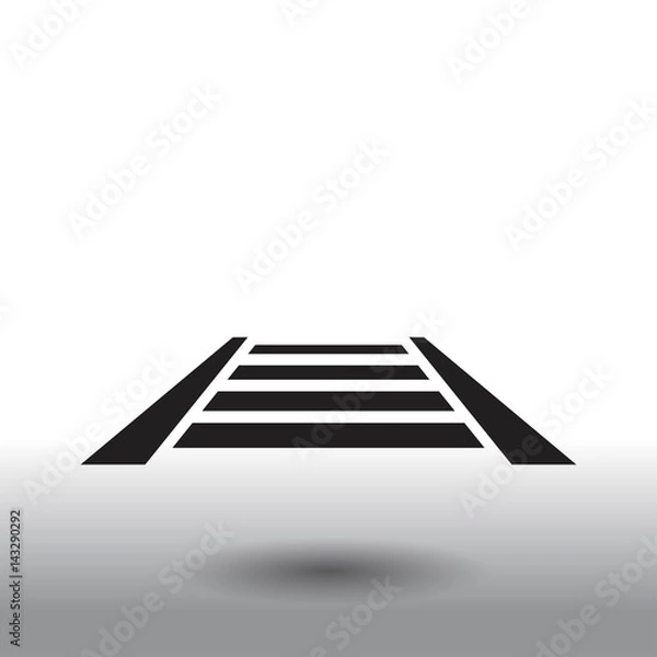 Fototapeta Train icon