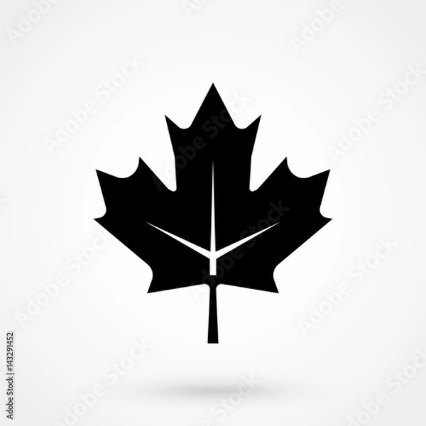 Obraz maple leaf icon